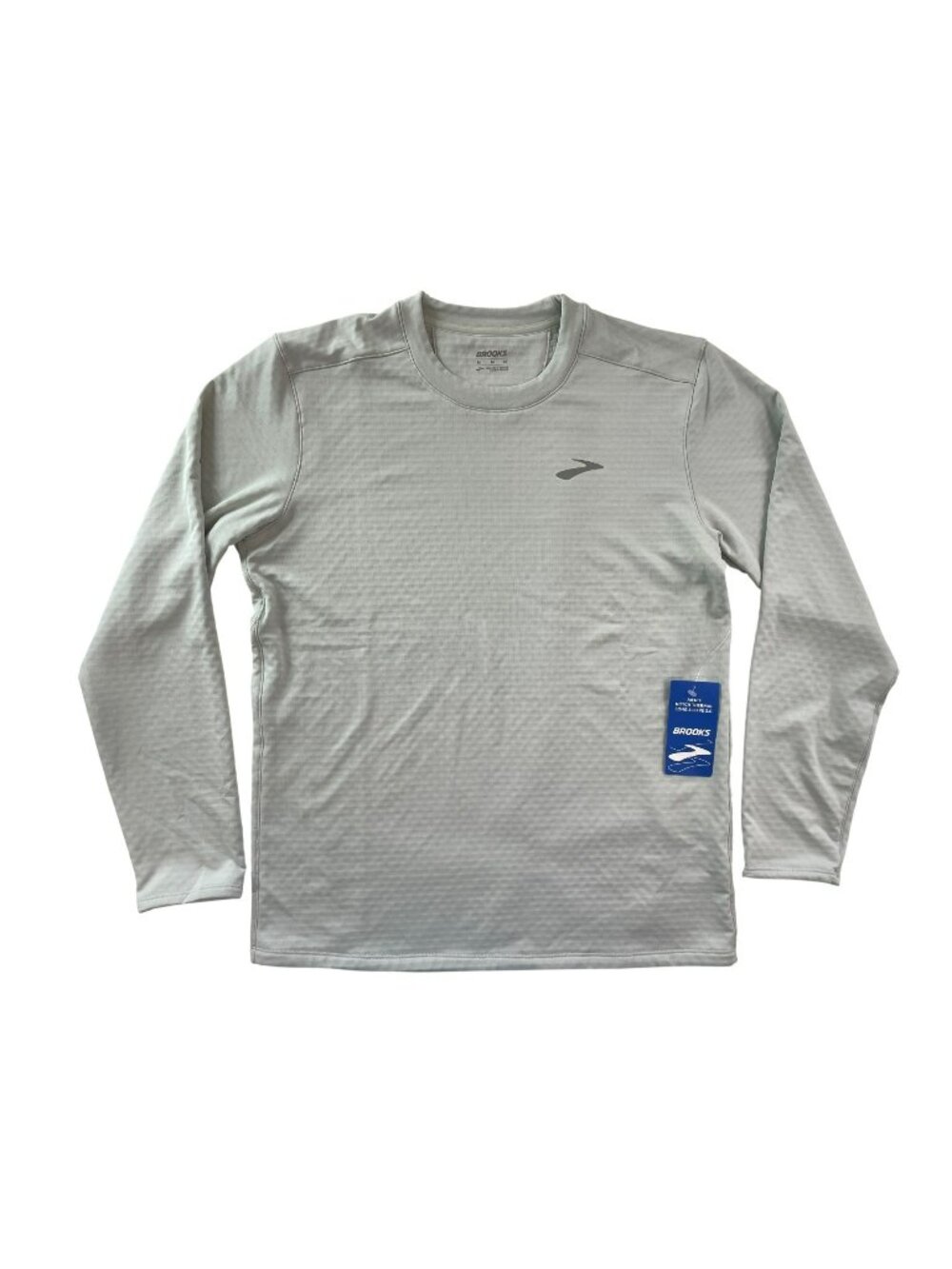 Brooks Notch Thermal Long Sleeve 3.0 Smoke Shirt Running Top Men's Sz M $90NWT